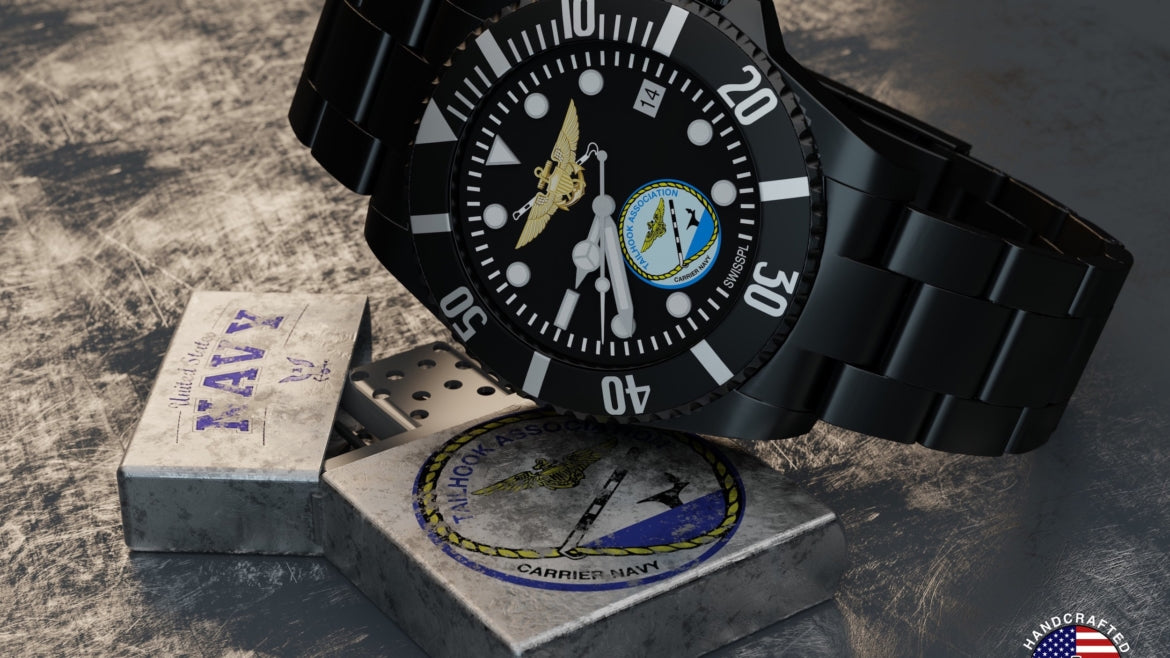 Tailhook watch, ‘full color’ dial.
