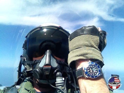 US Navy Pilot wears SwissPL