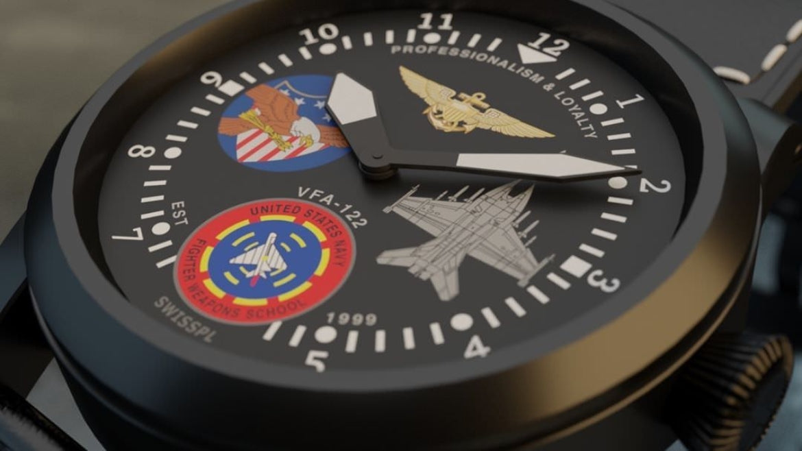 VFA-122 Flying Eagles timepiece