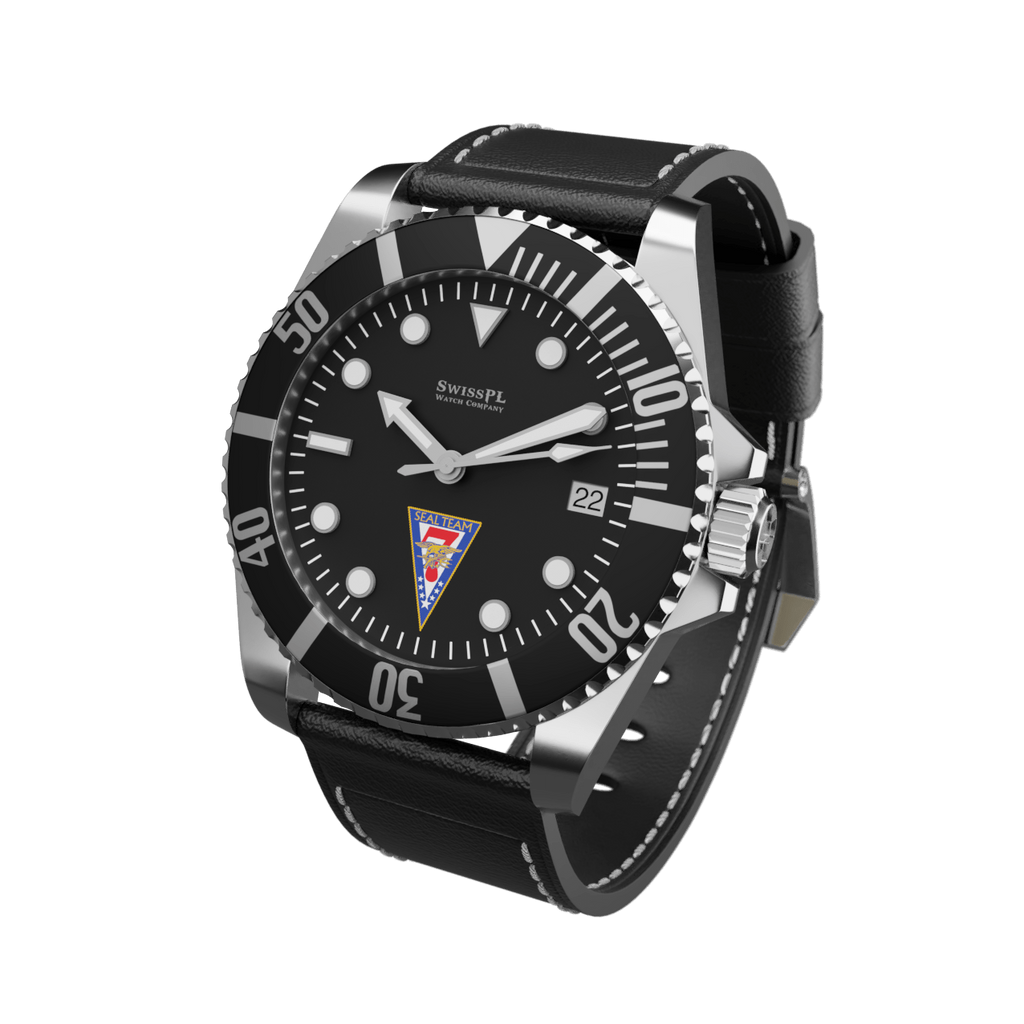 SEAL Team 7 Color Logo Classic 42mm SwissPL Watch Company